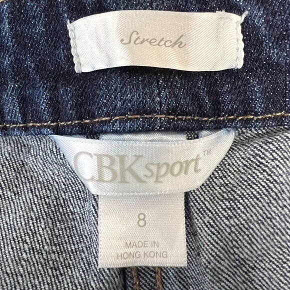 CBK Sport Womens Denim Blue Jeans Pants Stretch Straight Leg Medium Wash Size 8 - Picture 6 of 8